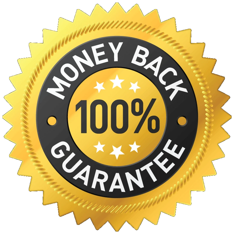 Miracle Sheets 100 Day 100% No-Risk Money Back Guarantee official seal