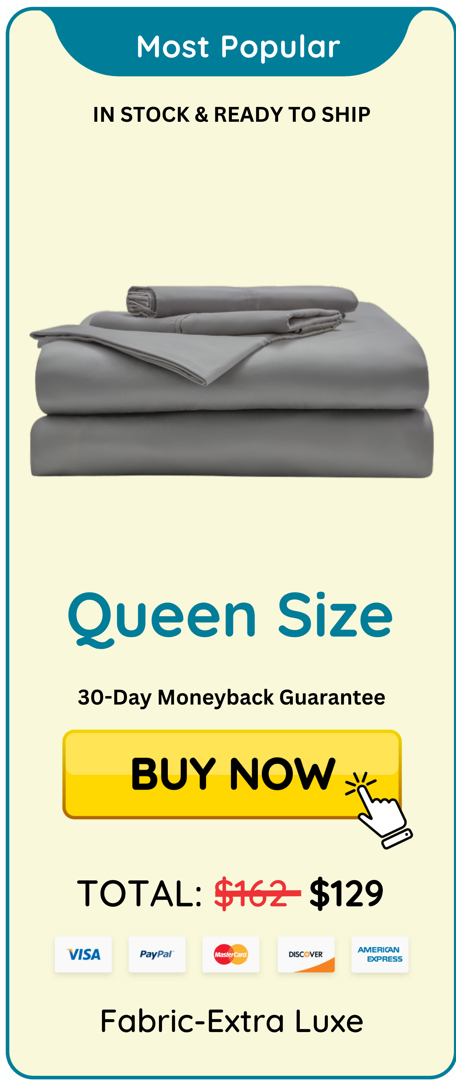 Miracle Sheets Queen Size discount package